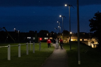 Acrospire Solar Street Lighting Chosen for Luton Public Parks image