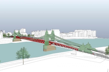 Hammersmith Bridge could reopen as ‘double-decker crossing’ image