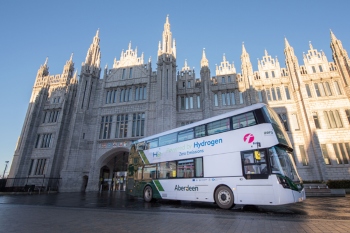 Scottish council launches world’s first hydrogen double-decker buses image