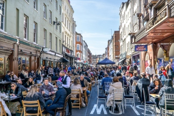 Al fresco dining to boost high street recover  image