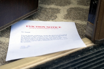 Ban on evictions extended in Scotland image