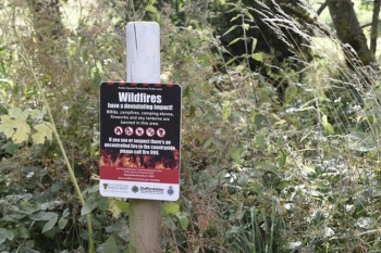 Caution urged due to wildfire risk across communities image