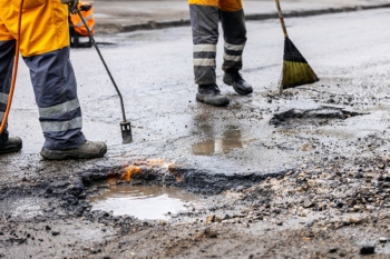 Clampdown on utility companies leaving potholes image