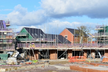 Council apologises after family forced to live on building site image