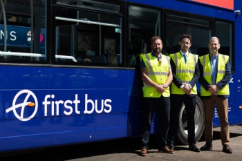 Council depot visit unveils Norfolk’s bus network improvements image