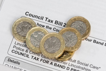 Council tax harmonisation warning image