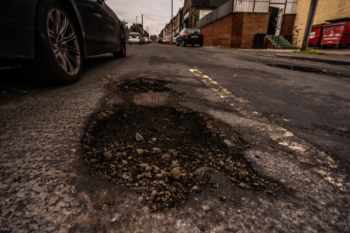 Councils allocated £500m to fix ten million potholes image