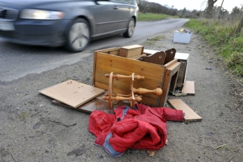Councils dealing with one million fly-tipping incidents a year image
