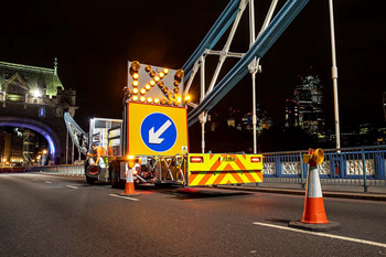 Engineering safety into roadworks during the winter months image