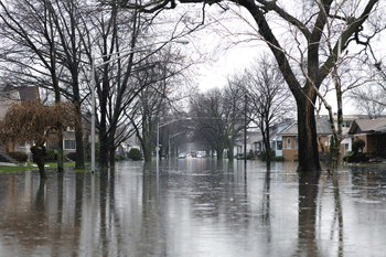 Gove warned of climate change floods risk image