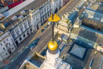 Hull’s historic Time Ball returns to service image
