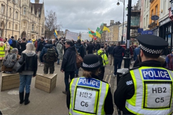 Oxford hit by wave of protests over 15-minute city backlash image