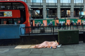 ‘Tragic and shameful’ rough sleeping increase in London image