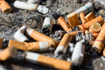 Woman fined £1,500 for discarded cigarette butt  image