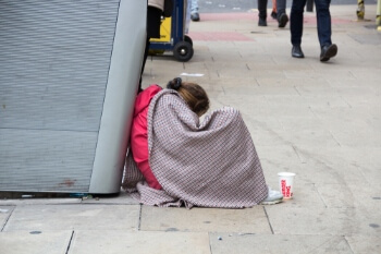 Women sleeping rough missing from official homelessness figures image